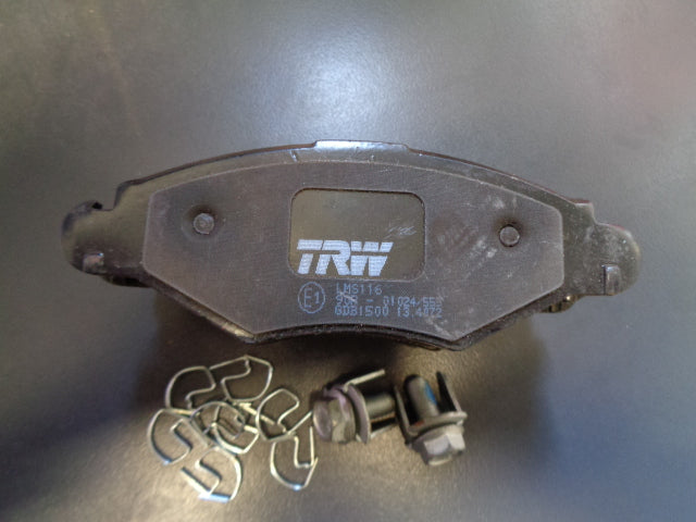 TRW Front Brake Pad Set Suits Peugeot/Citroen New Part