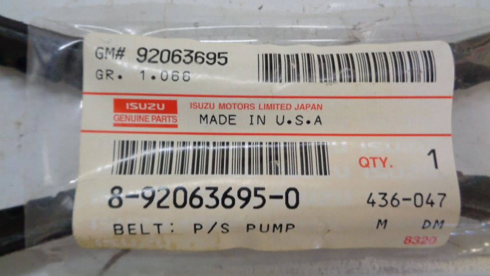 Holden TF Rodeo Genuine A/C & P/Steer 2.2ltr petrol models new Part
