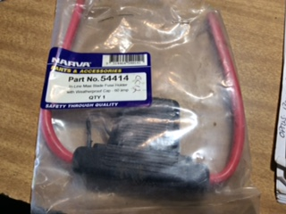 Narva new inline blade fuse holder waterproof cap 60amp new part