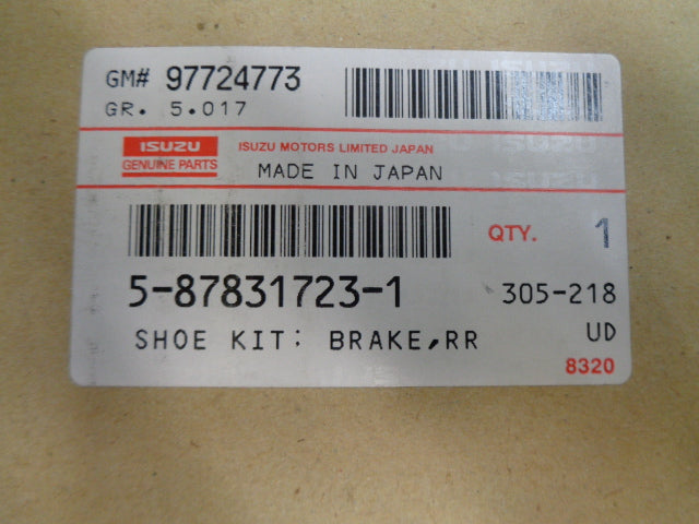 Holden TF Rodeo Genuine Heavy Duty Rear Brake Shoes New Part