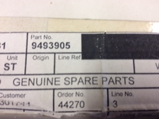 Volvo XC90 Genuine Fog Light Protectors Set New Part