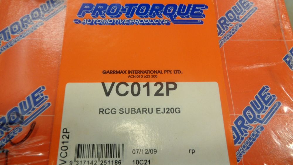 Pro-Torque Engine Valve cover gasket Suits Subaru Liberty RS Turbo New Part