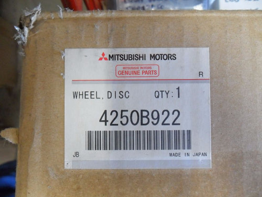 Mitsubishi Outlander Genuine steel wheel. Details Below New Part