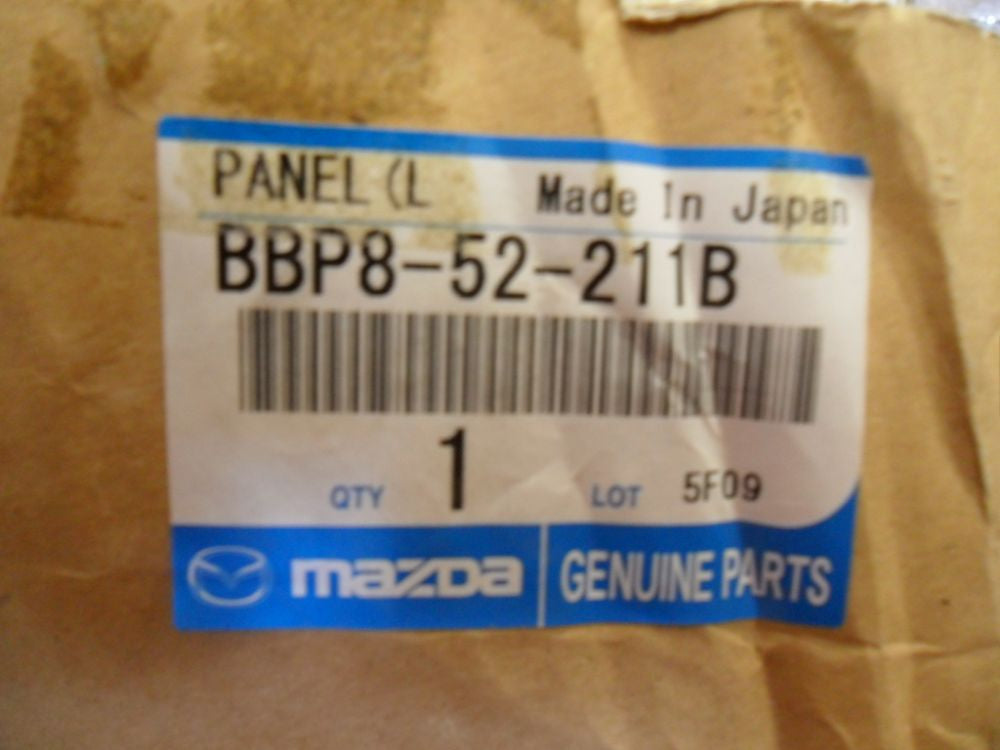 Mazda 3 BL Genuine LH Front Guard New Part