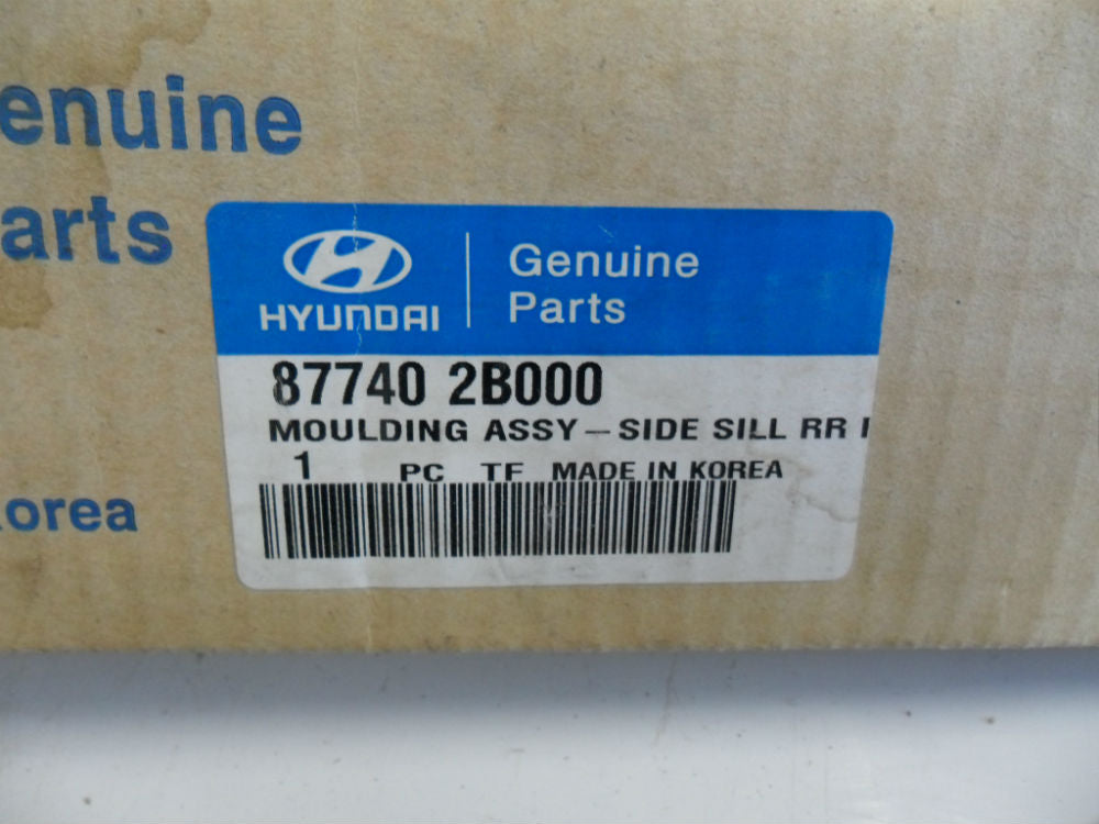 Hyundai Sante Fe Genuine Right Sill Moulding New Part