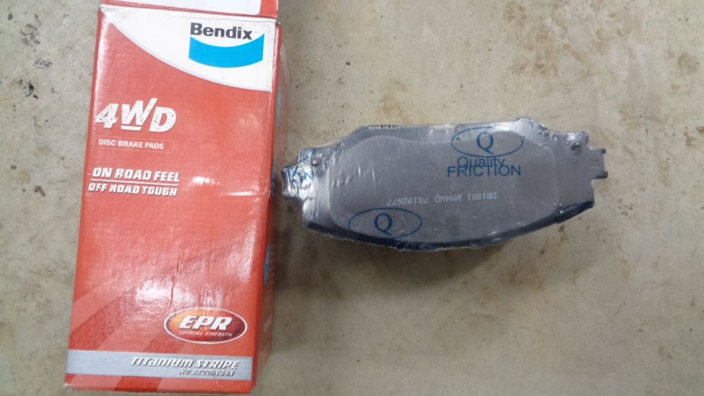 Bendix Front Brake Pads Suitable For Toyota Rav4 New Part