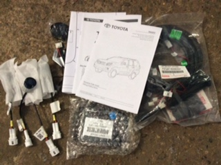 Toyota Prado Genuine Rear Park Assist Dark Blue Mica New Part