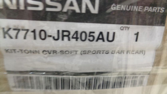 Nissan Navara D40T Silverline Genuine Dual Cab Tonneau Cover for Sports Bar New Part