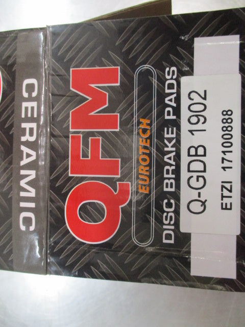 QFM Ceramic Eurotech Rear Brake Pad Set Suits Audi / Porsche New Part