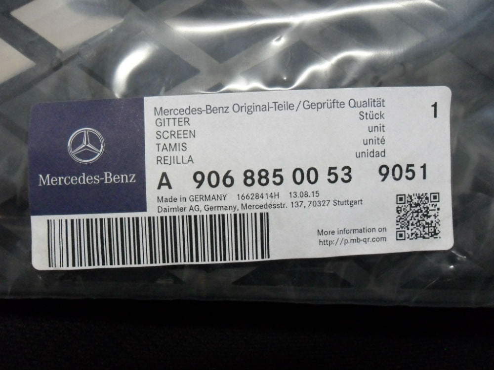 Mercedes Benz Sprinter Genuine Lower Grille New Part