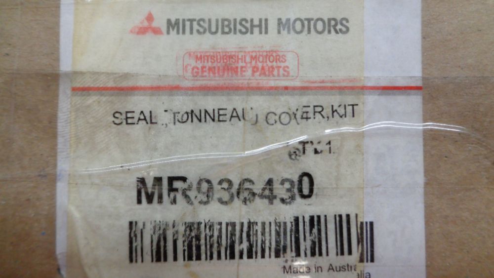 Mitsubishi Triton ML Genuine Tonneau Cover Seal Kit New Part