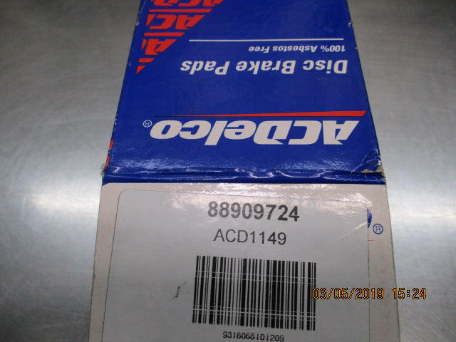 ACDelco Front Brake Pad Set Suits Hilux New Part