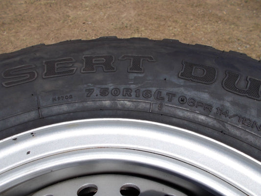 16" steel wheels suitable for Toyota Landcruiser 70 series