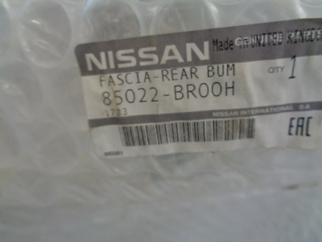 Nissan J10 Qashqai Genuine Rear Bumper Cover New Part