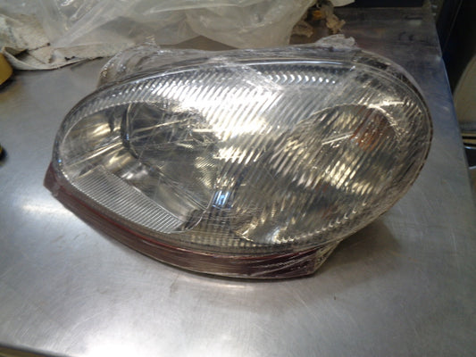 Daewoo Lanos Left Hand Front Headlight Reconditioned VGC Used Part