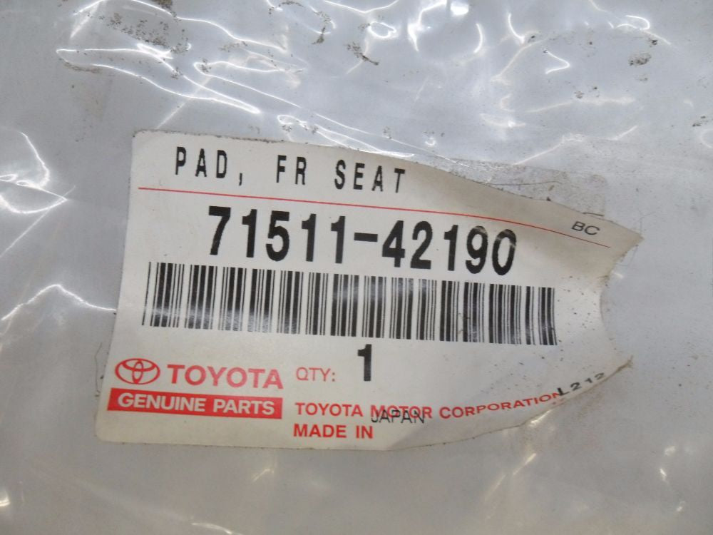 Toyota Rav4 Genuine Right Hand Front Seat Lower Cushion New Part