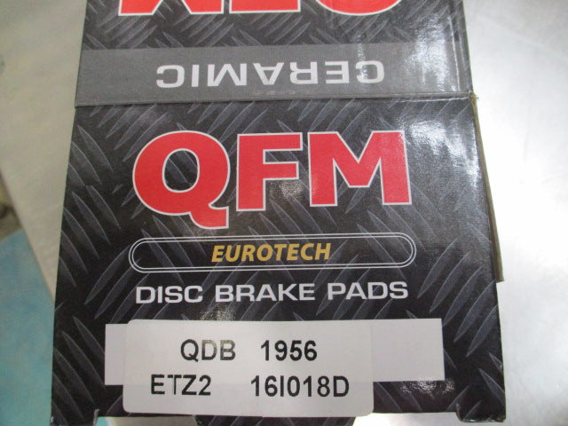 QFM Eurotech Ceramic Rear Brake Pad Set Suits VW Transporter-Multivan-Audi New Part