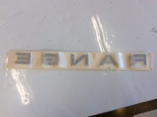 Range Rover Evoque & L405 Genuine Lettering Emblem New Part