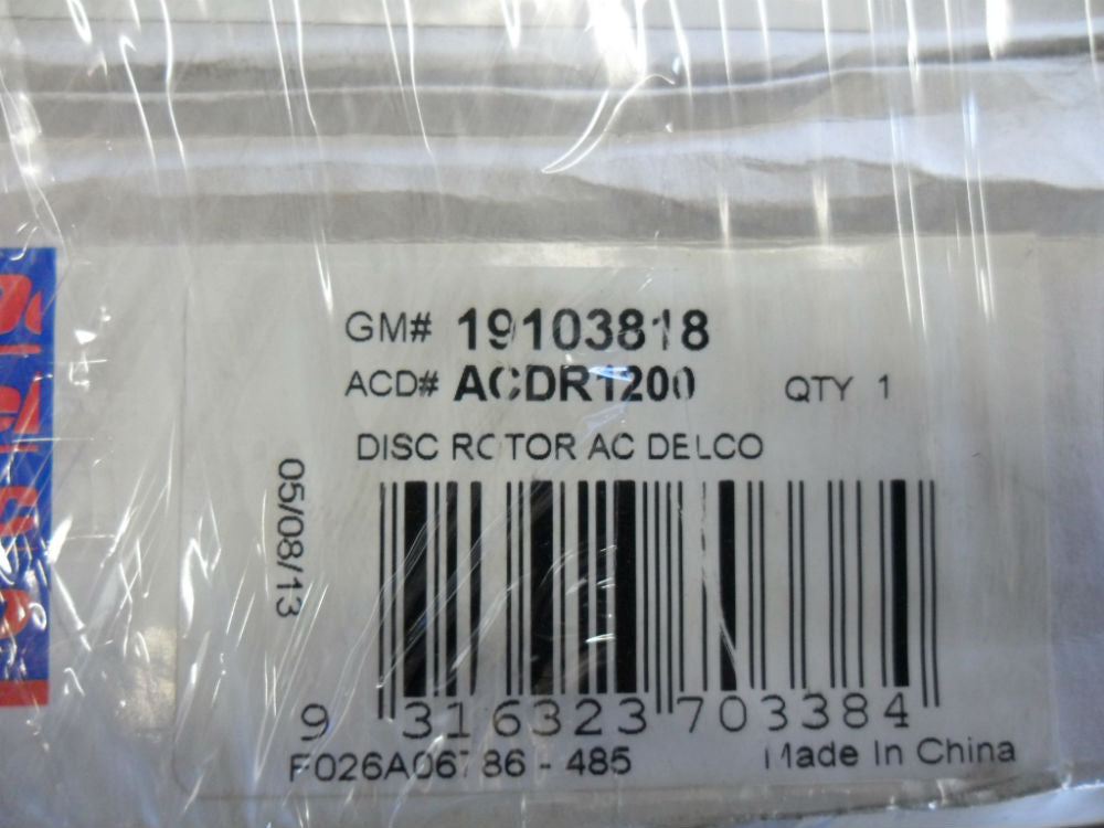 ACDelco Front Brake Rotors (pair) Suitable for Holden EP Epica New Part