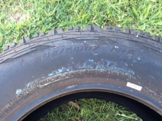 Cooper Discovery A/T-3 tyre 245/65R17 new see below