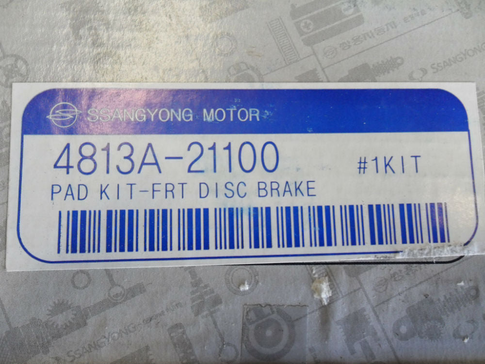 SsangYong Stavic Genuine Front Brake Pads New Part