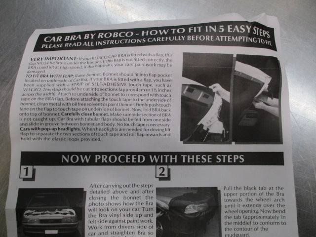 Car Bra By Robco Suits Holden VX Commodore Exec Sedan New Part