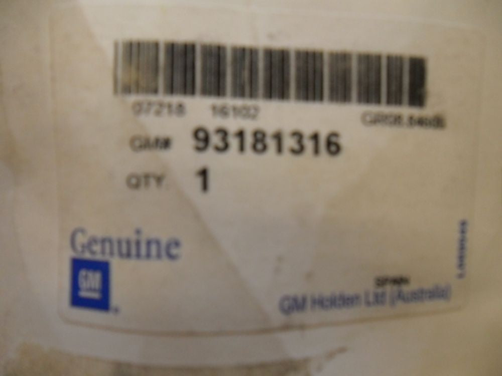 Holden Astra Genuine GM Serpentine Drive Belt New Part