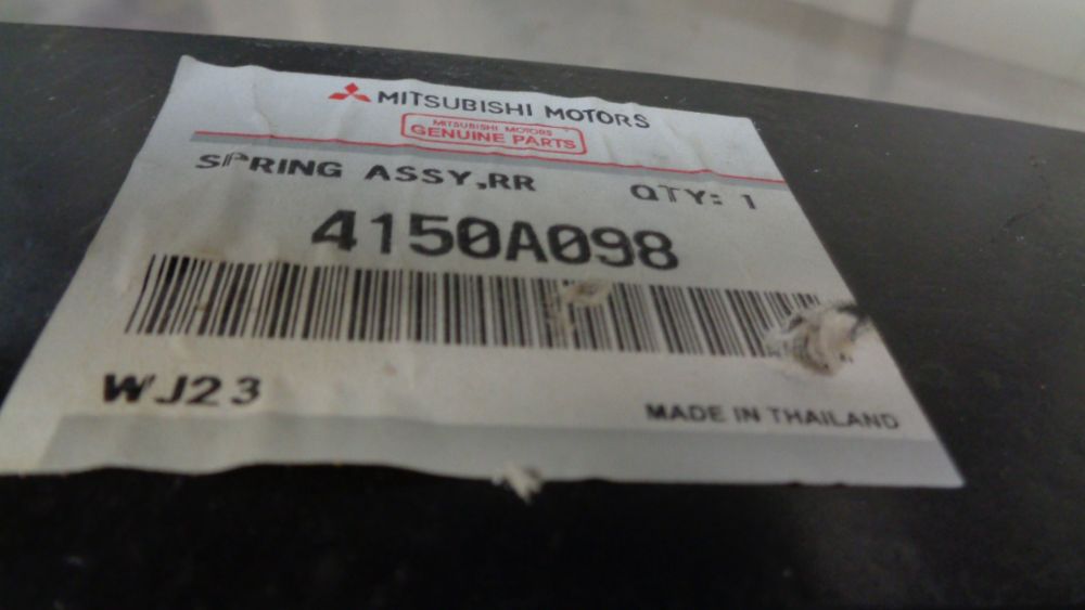 Mitsubishi Triton ML Genuine Rear Spring Suspension New Part