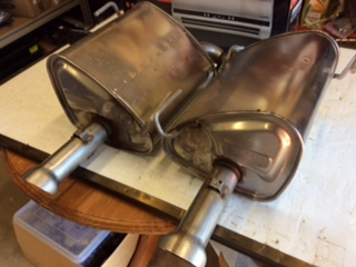 Subaru Levorg Wagon Genuine rear exhaust muffler off new car