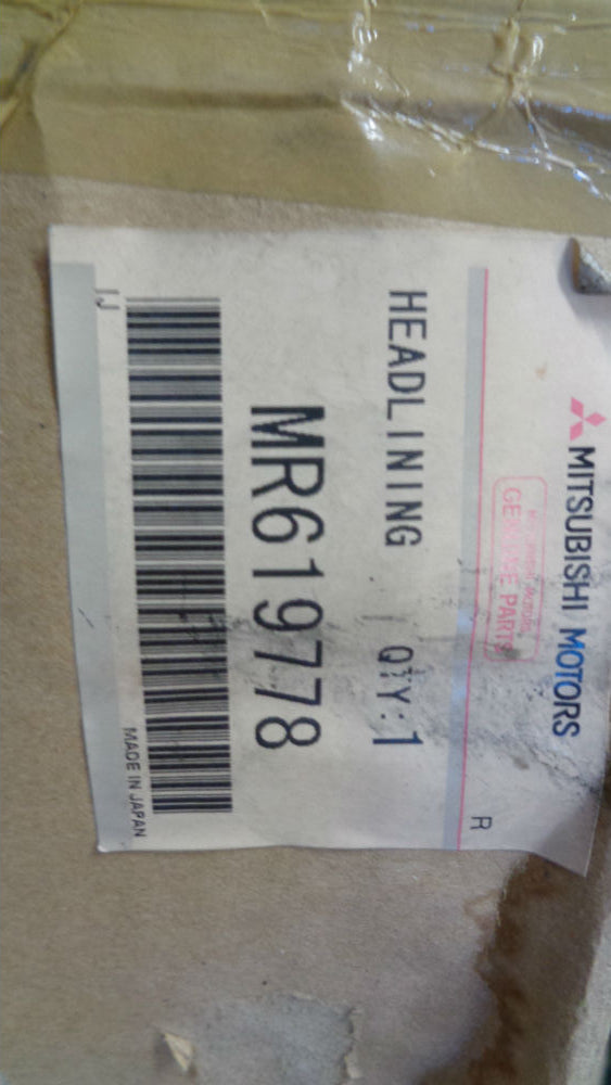 Mitsubishi Lancer Sedan Genuine Hood lining Assy New Part