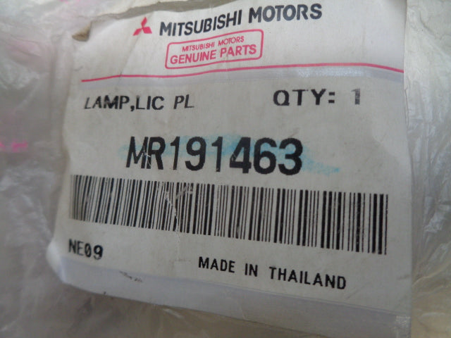 Mitsubishi Triton Genuine License Plate Light Assy New Part