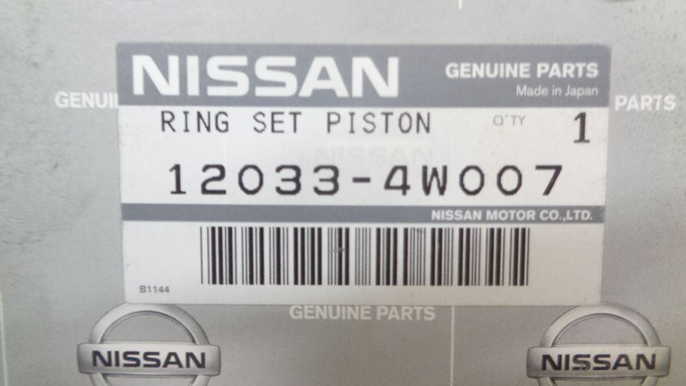 Nissan Infiniti Genuine Piston Ring Set New Part