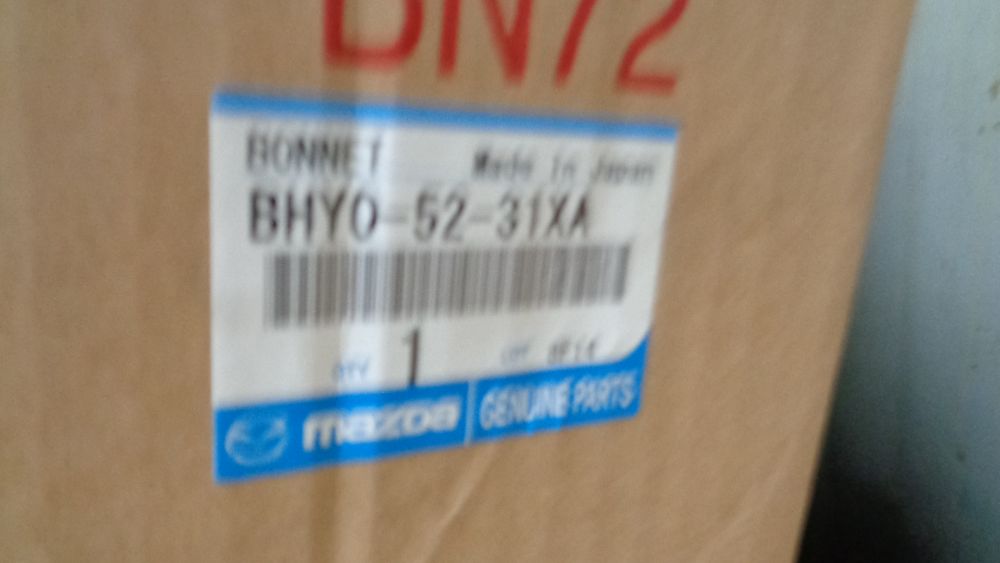 Mazda 3 Genuine Bonnet New Part