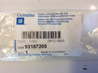 Holden Vectra Genuine hatchback tail gate wiper replacement new part