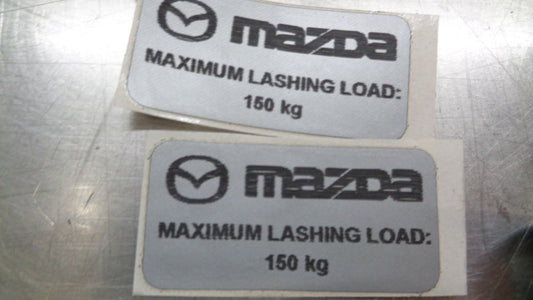 Mazda BT-50-Ford Ranger Genuine Tie Down Rails & Strap kit New Part