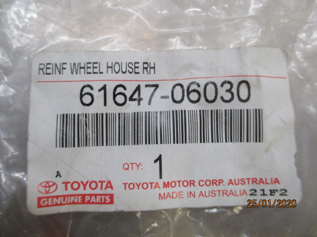 Toyota Camry-Aurion Genuine Right Hand Wheel House Reinforcement New Part