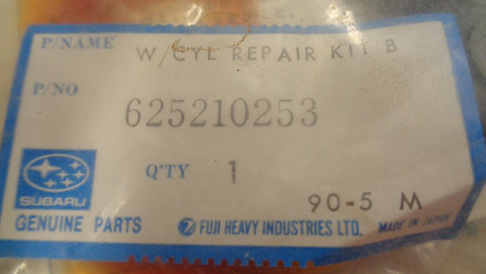 Subaru Genuine Wheel Cylinder Overhaul Kit New Part
