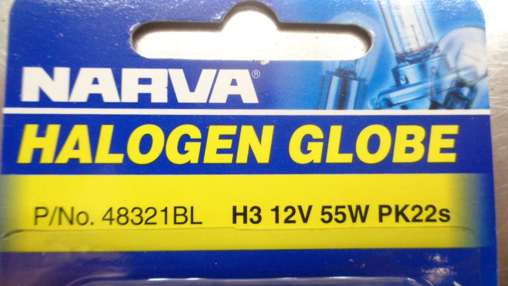 NARVA Halogen Headlight Bulb - New Part