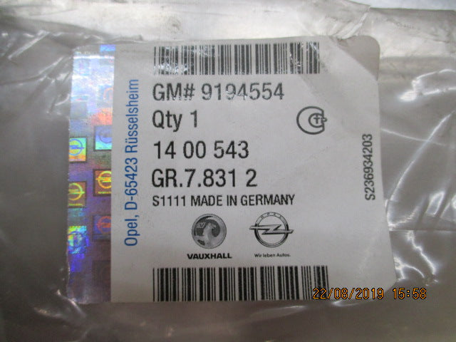 Holden AH Astra Convertible Genuine RHF Bumper Extension New Part