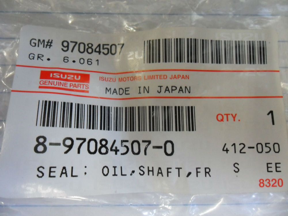 Isuzu/Holden Jackaroo Genuine Front Axle Housing Seal New Part