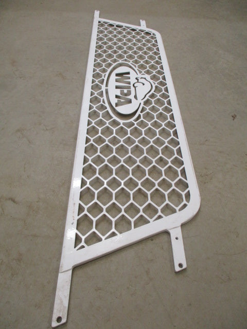 WPA Steel Tray Rear Window Guard Power Coated White New Part