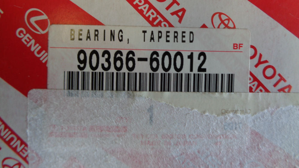 TOYOTA DYNA/ COASTER GENUINE RIGHT/LEFT HAND INNER REAR AXLE TAPERED BEARING NEW PART