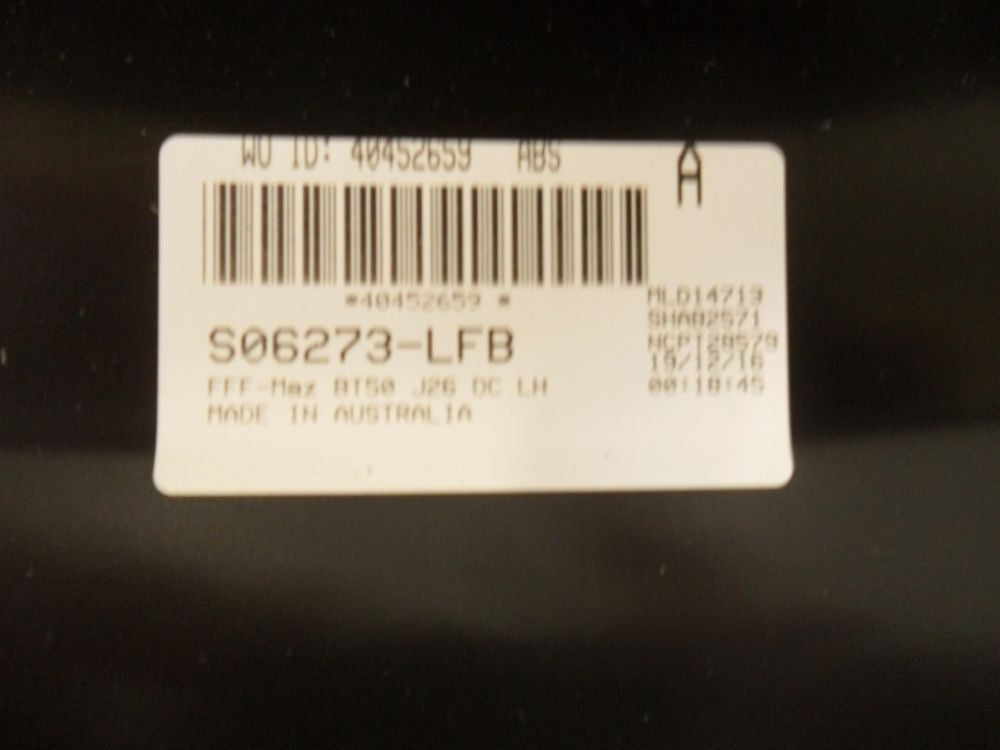 Mazda BT-50 Genuine Left Hand Flare Extension New Part