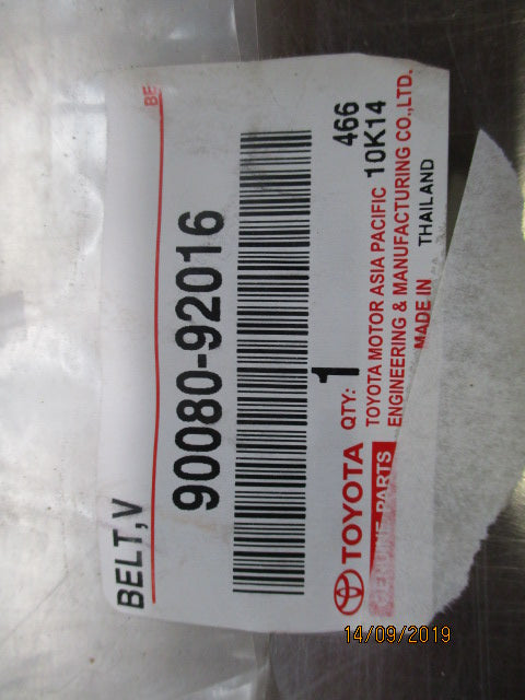 Toyota Genuine V-Belt Fan And Alternator New Part.