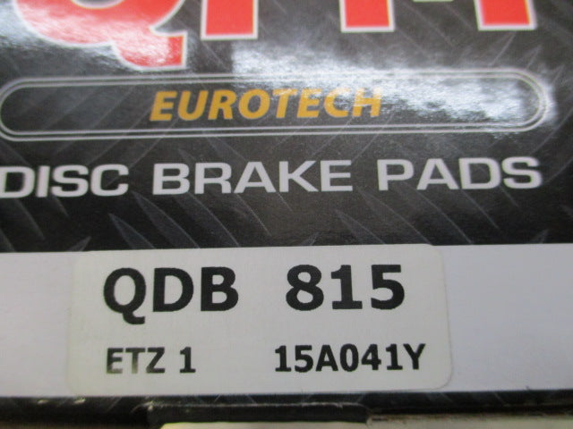 QFM Eurotech Front Brake Pad Set Suits Holden Torana New Part
