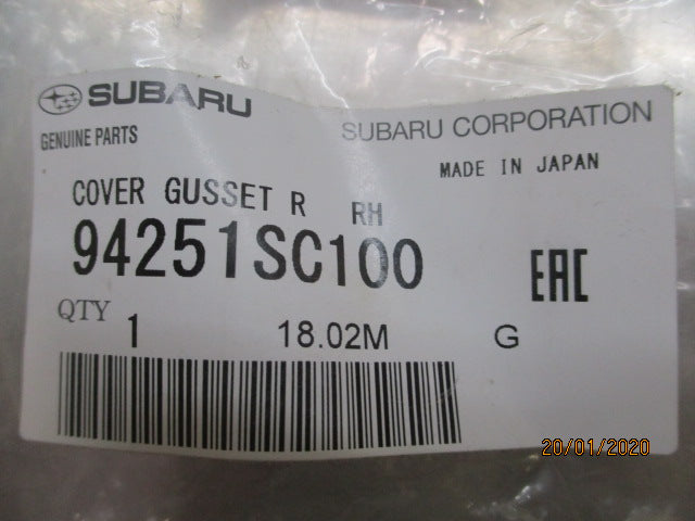 Subaru Forester Genuine Right Hand Rear Door Corner Door Trim Cover New Part