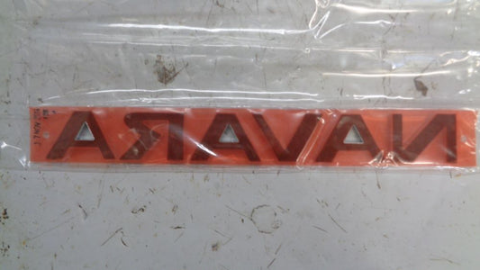 Nissan Navara D40M Genuine tailgate emblem new part