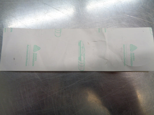 Holden Jackaroo Genuine V6 Decal Red/Silver New Part