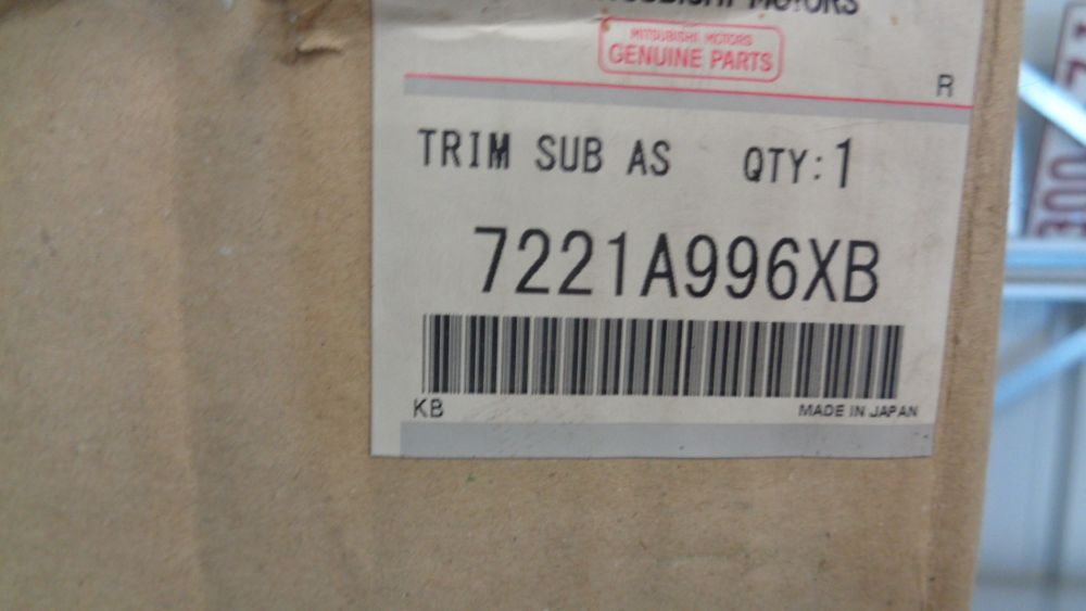 Mitsubishi Lancer CJ Genuine Drivers Door Trim New Part
