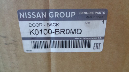 Nissan Qashqai J11 Genuine Rear Tail Gate Door Panel Assy New Part